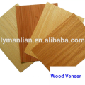 engineered wood material and decorative face  veneer sheet elm recon wood veneer